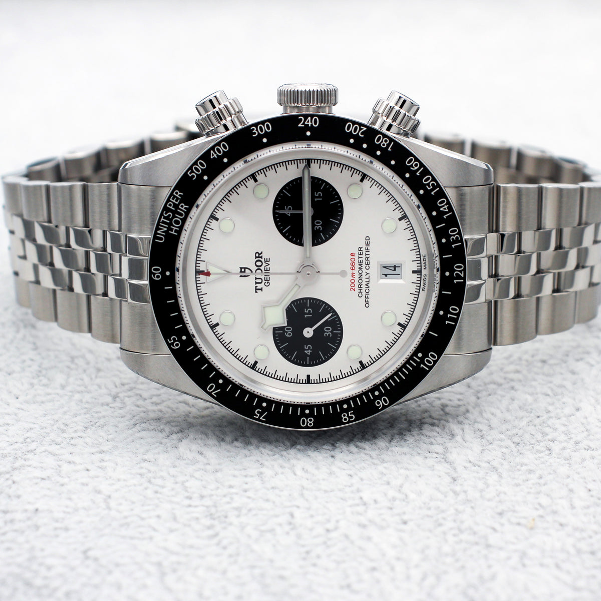 TUDOR Black Bay Chrono 41mm オパラインダイアル クロノグラフ 自動巻き