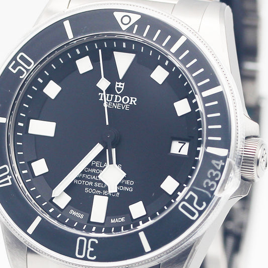 TUDOR Pelagos 42mm ブラックダイアル チタン 自動巻き ダイバーズ