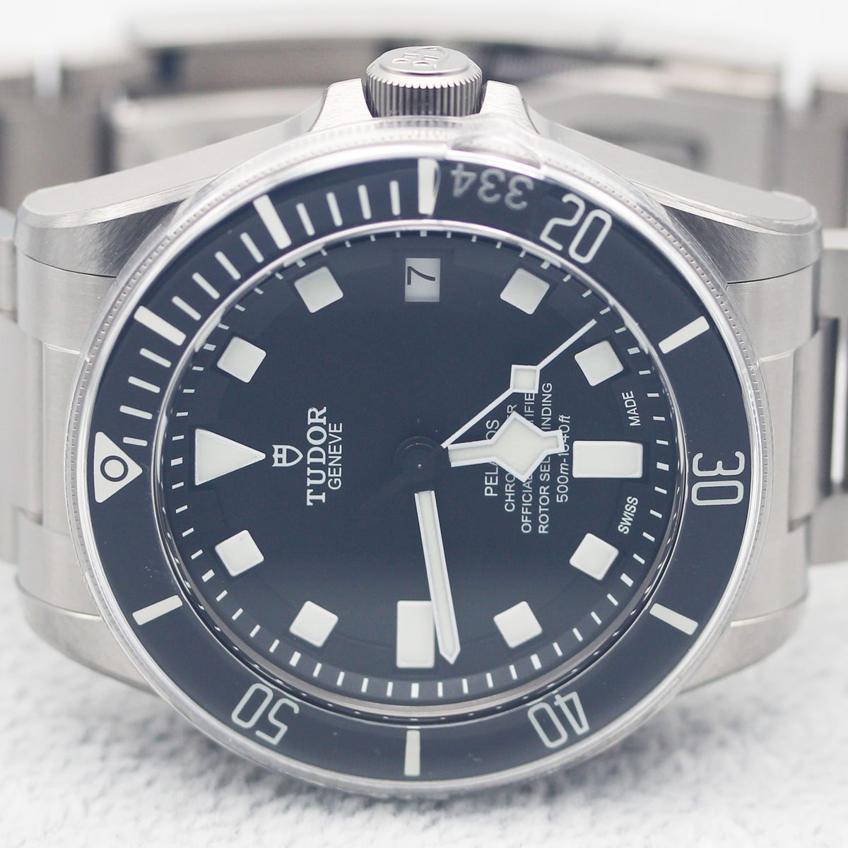 TUDOR Pelagos 42mm ブラックダイアル チタン 自動巻き ダイバーズ