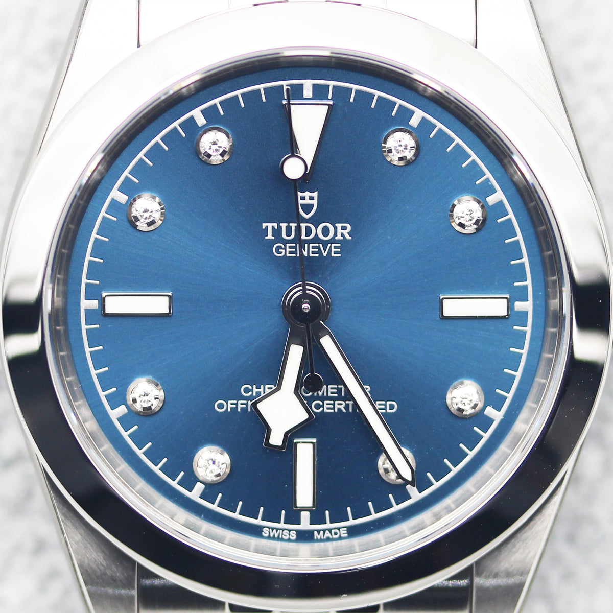 TUDOR Black Bay One 31 31mm ブルー ダイヤモンド 自動巻き レディース