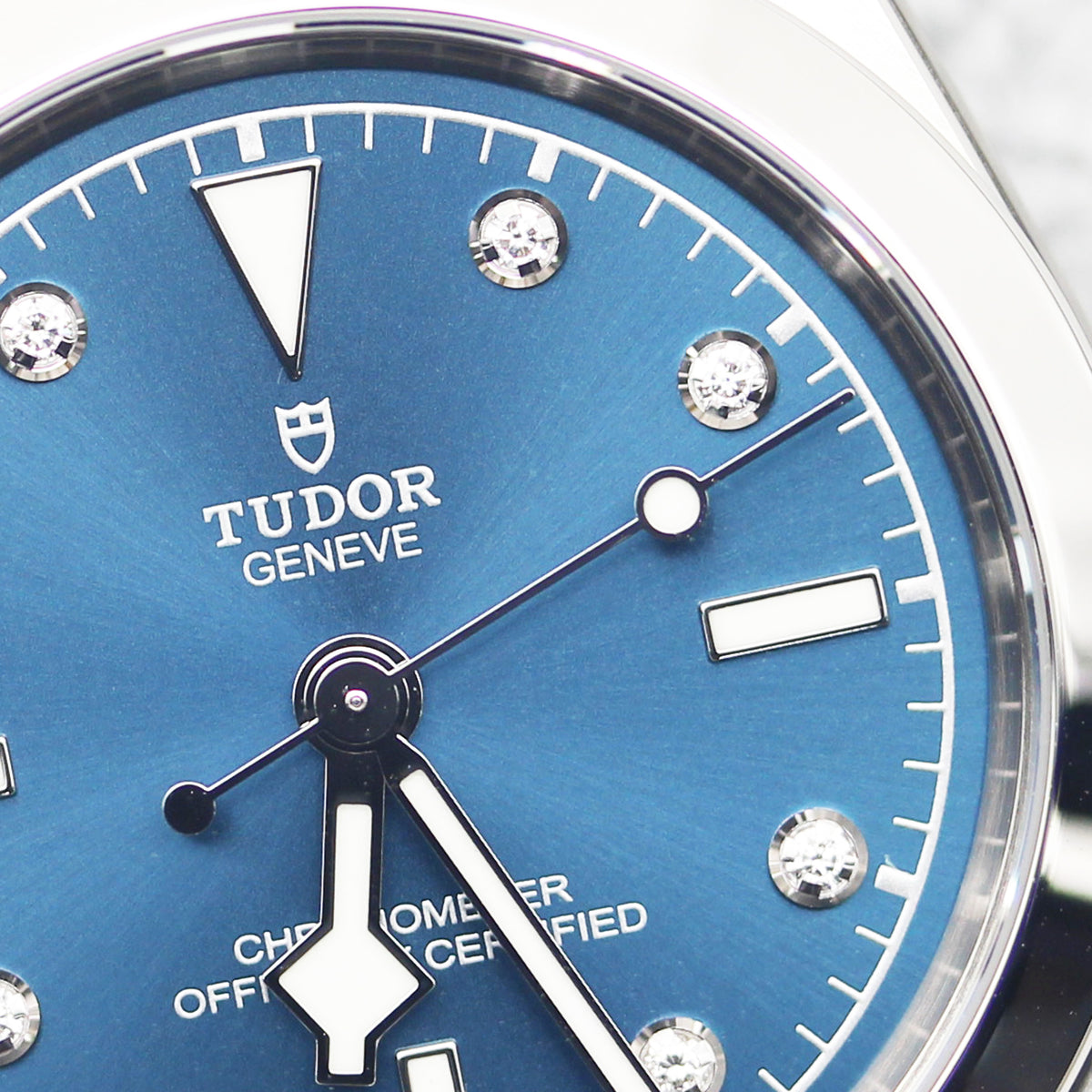TUDOR Black Bay One 31 31mm ブルー ダイヤモンド 自動巻き レディース