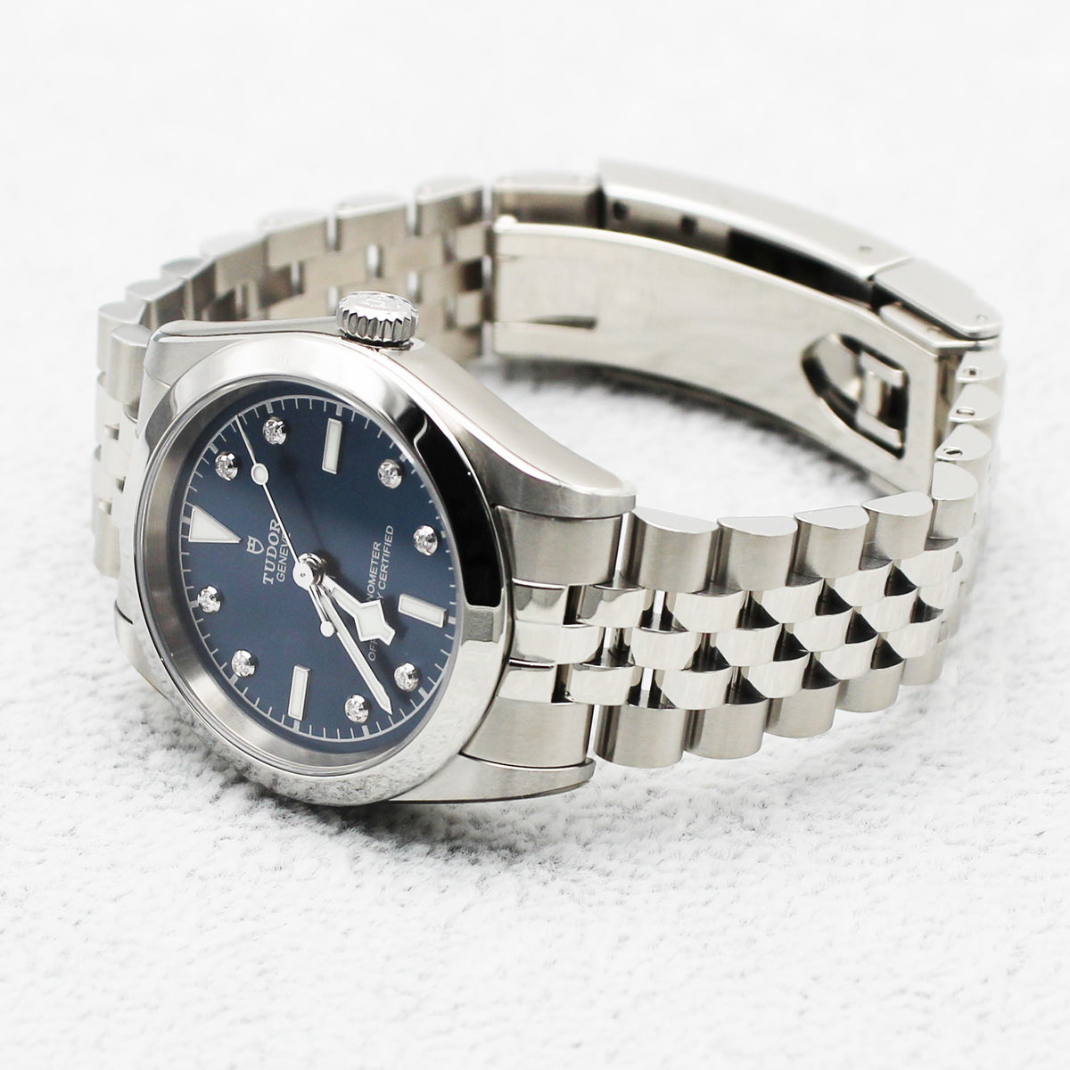 TUDOR Black Bay One 31 31mm ブルー ダイヤモンド 自動巻き レディース