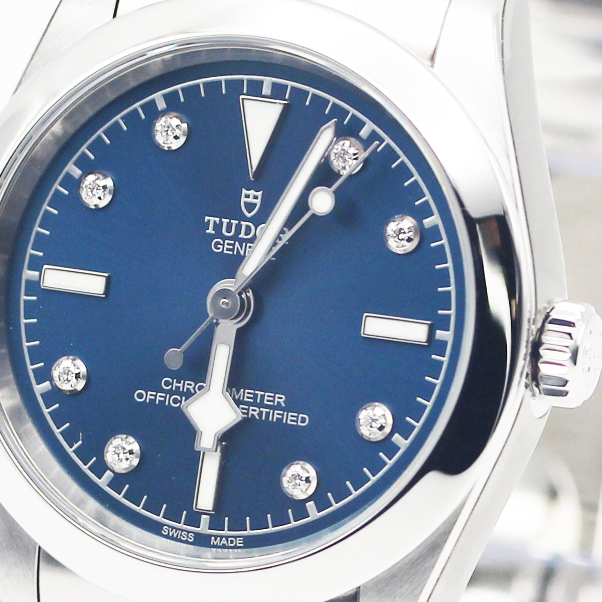 TUDOR Black Bay One 31 31mm ブルー ダイヤモンド 自動巻き レディース