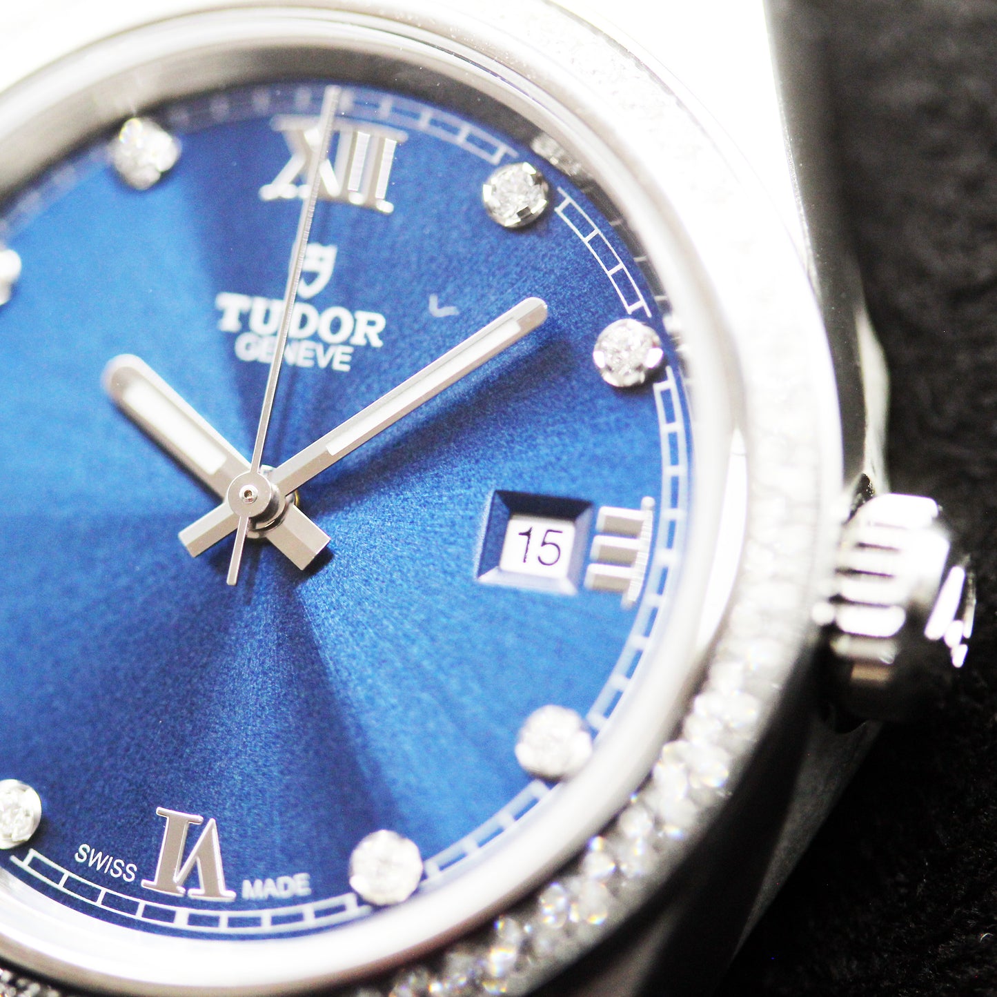 TUDOR Royal 28mm Blue Dial Diamond Automatic Women's Watch