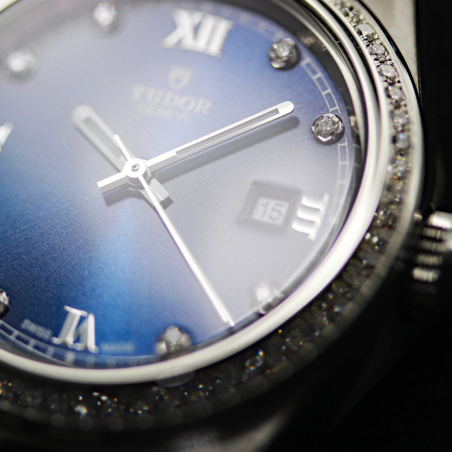 TUDOR Royal 28mm Blue Dial Diamond Automatic Women's Watch