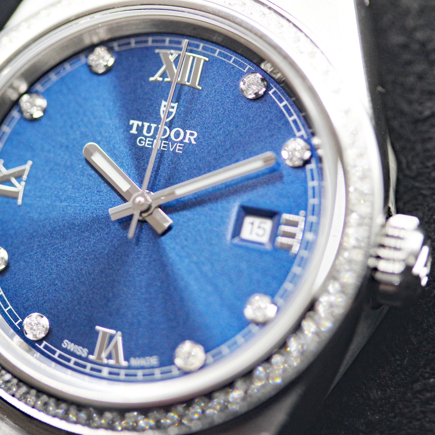 TUDOR Royal 28mm Blue Dial Diamond Automatic Women's Watch