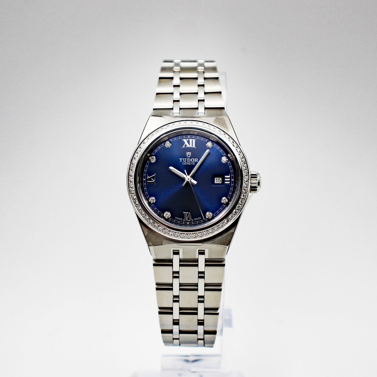TUDOR Royal 28mm Blue Dial Diamond Automatic Women's Watch